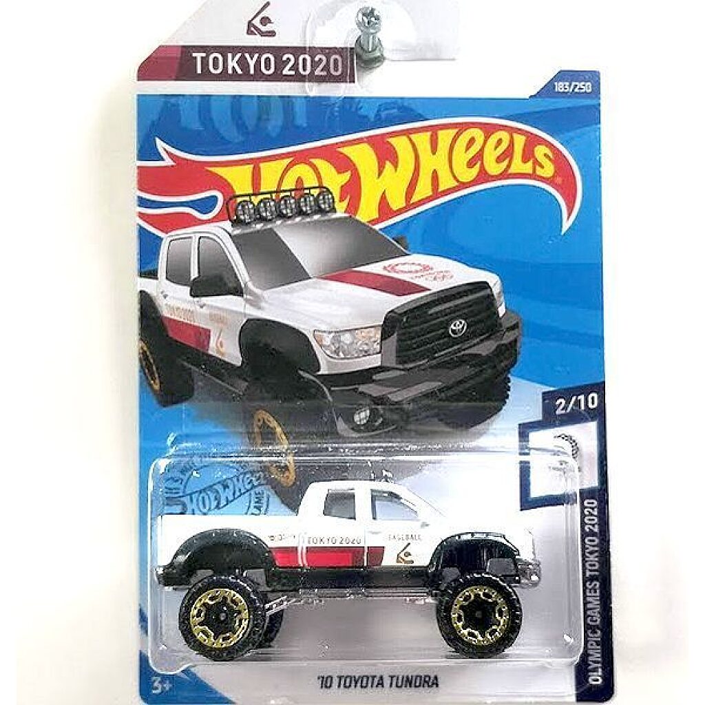 Hot Wheels: 10 Toyota Tundra kisautó - fehér - 1. Kép