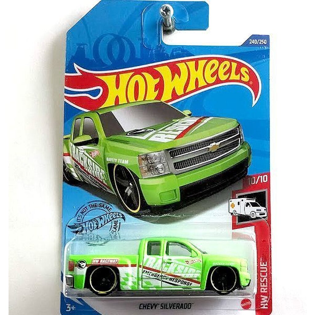 Hot Wheels: Chevy Silverado kisautó - világos zöld - 1. Kép