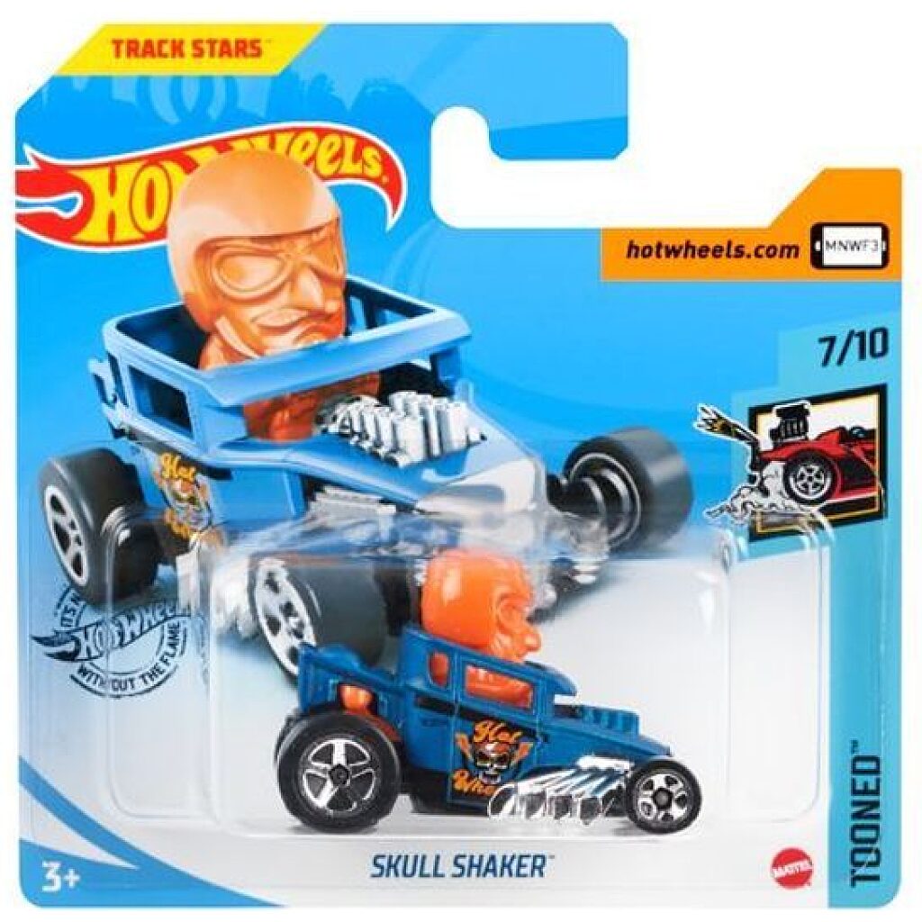 Hot Wheels: Skull Shaker kisautó - sötétkék-narancssárga - 1. Kép