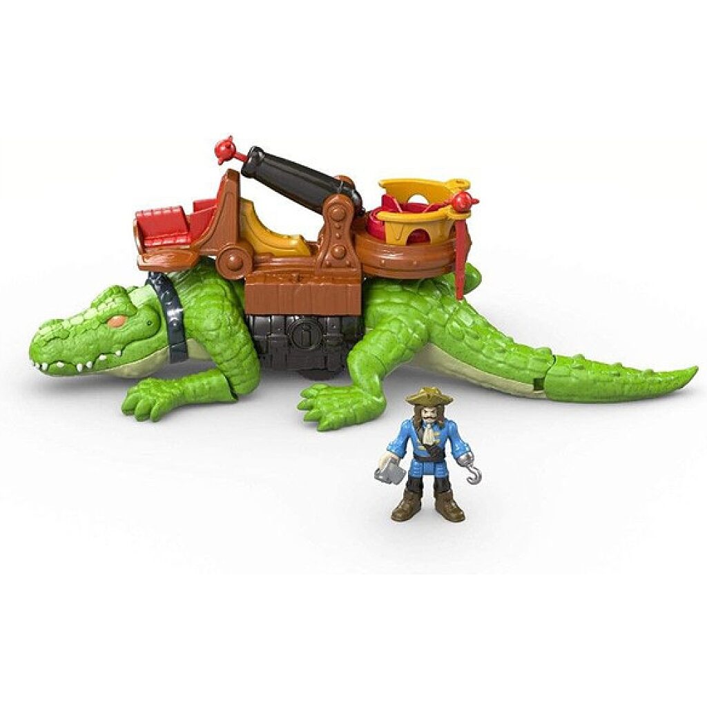 Imaginext: sétáló krokodil és Hook kapitány - 2. Kép