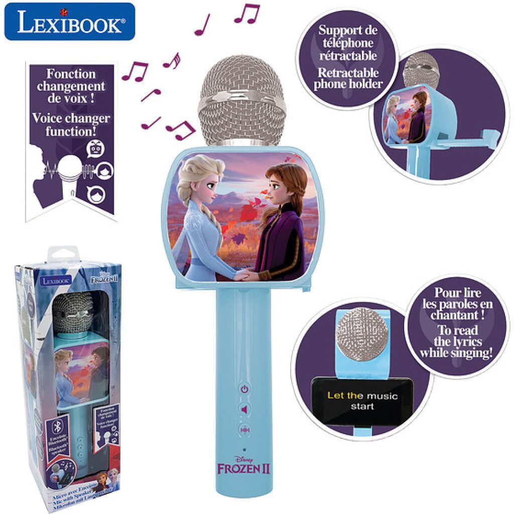 Lexibook: Jégvarázs zsinór nélküli mikrofon - 1. Kép