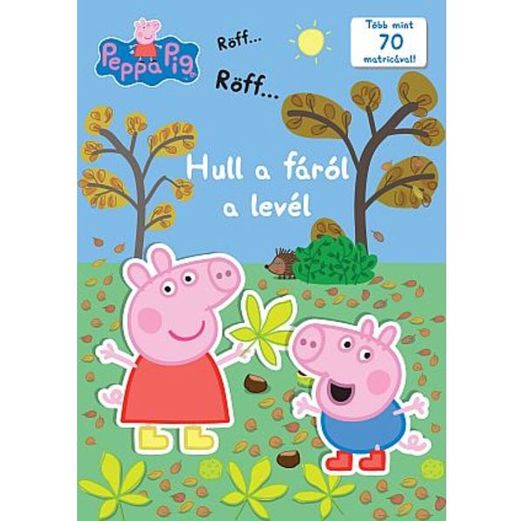 Peppa malac - Hull a fáról a levél - 1. Kép