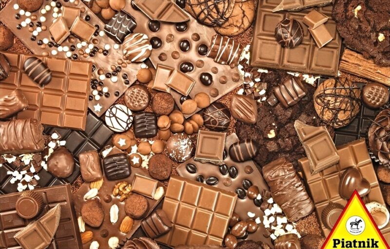 Piatnik puzzle 1000 db - Csokoládé válogatás - 1. Kép
