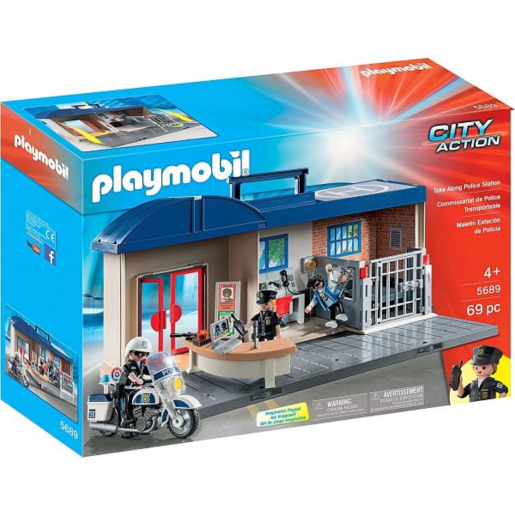 Playmobil: Hordozható rendőrállomás 5689 - 1. Kép