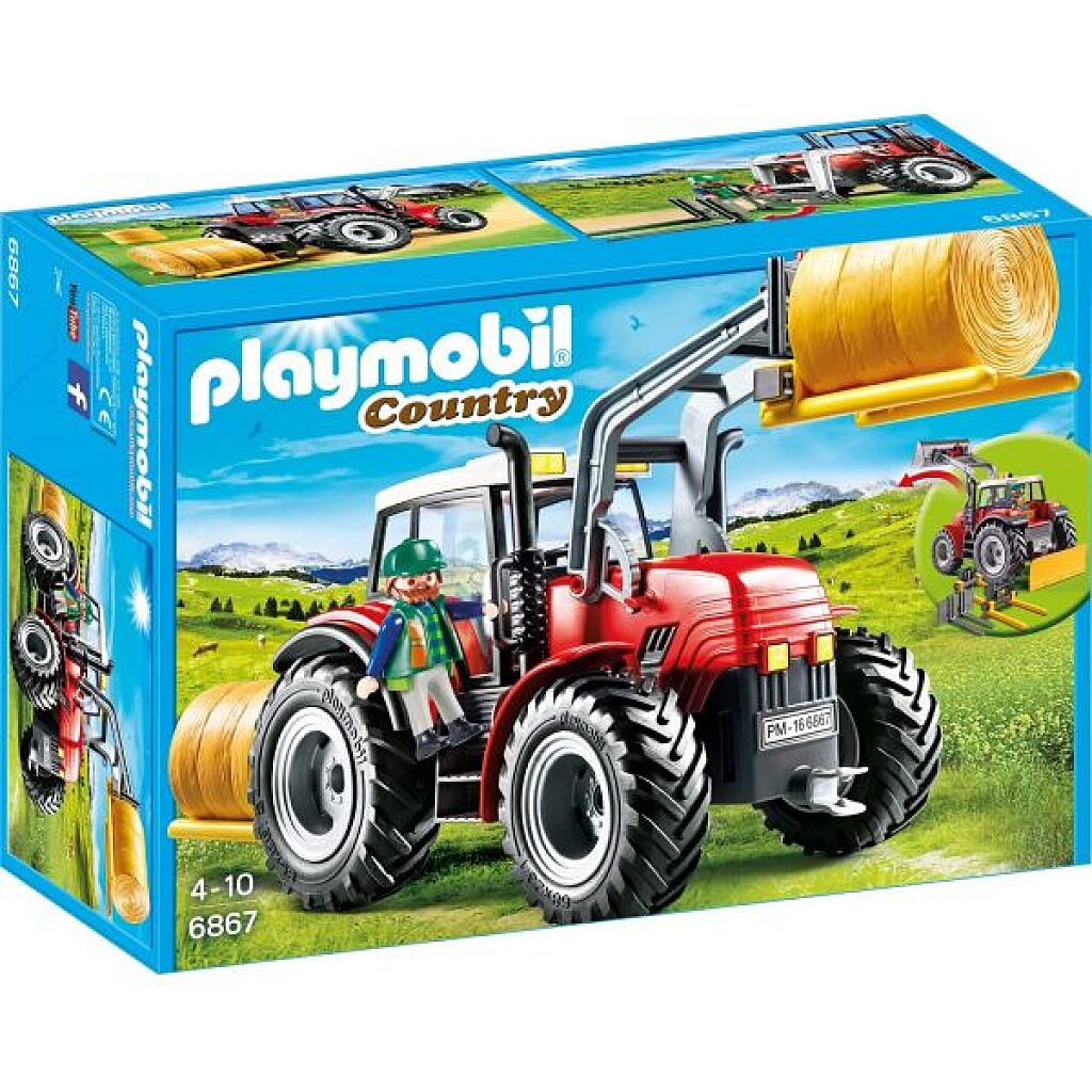 Playmobil: Óriás traktor speciális szerszámokkal 6867 - 1. Kép