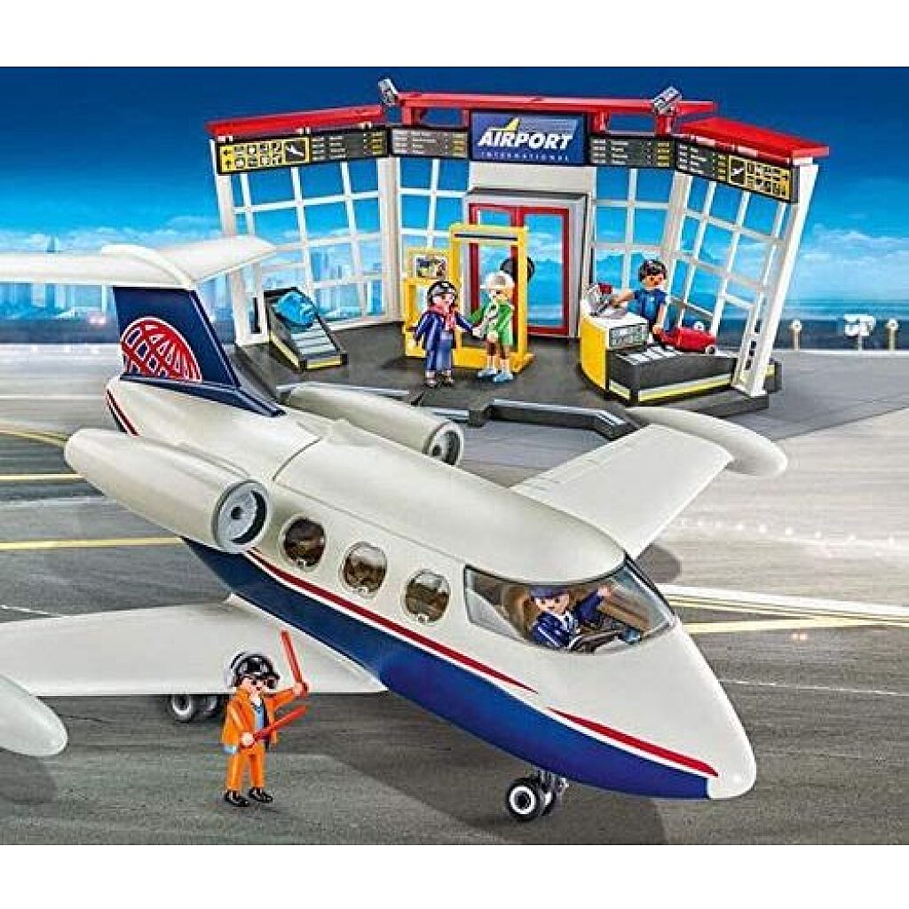 Playmobil: Repülőtér repülővel 70114 - 2. Kép