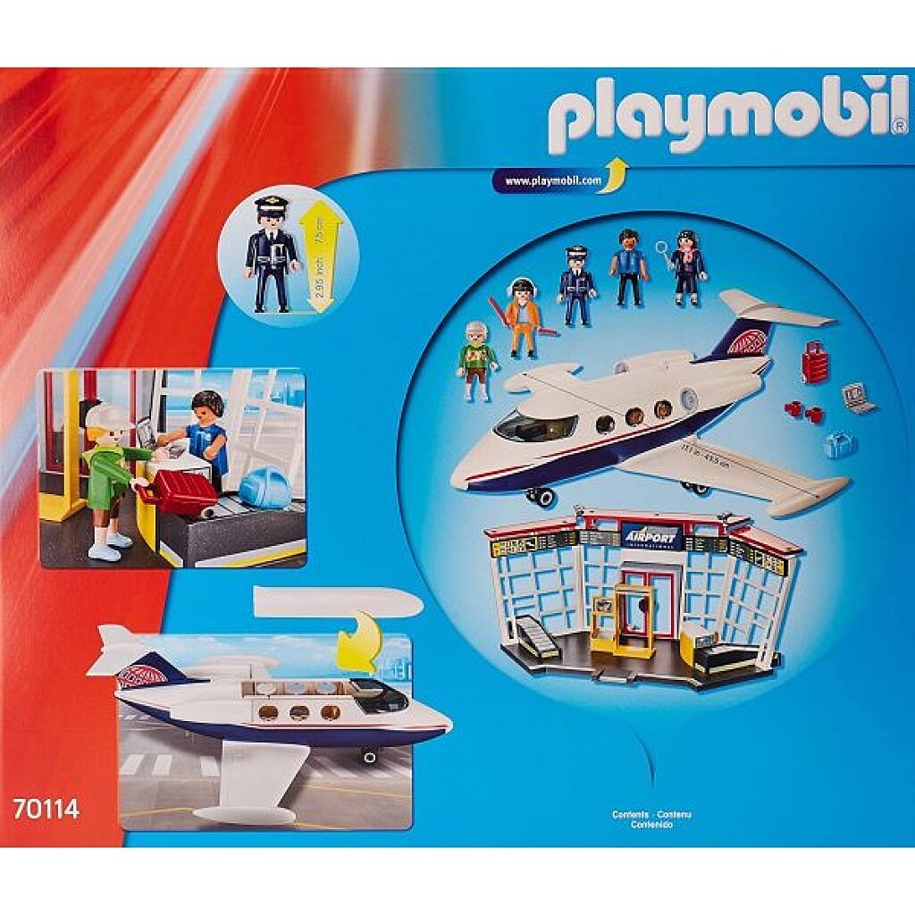 Playmobil: Repülőtér repülővel 70114 - 3. Kép