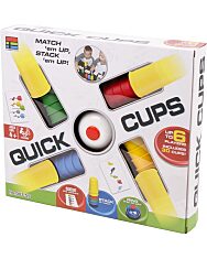 Quick Cups színes poharak társasjáték - 1. Kép