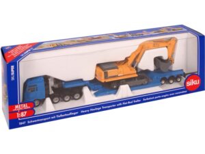 SIKU MAN tréler Liebherr munkagéppel 1:87 - 1847 - 1. Kép
