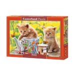 Teaidő cicákkal - 500 darabos puzzle - 1. Kép