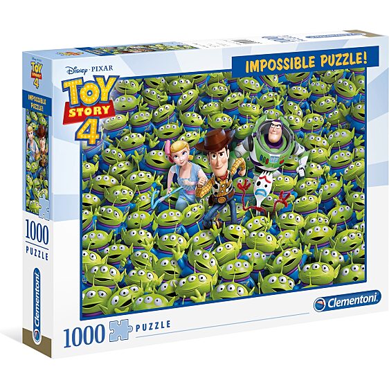 Toys Story 4 - 1000 db-os Lehetetlen (Impossible) puzzle - 1. Kép