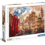 Vintage London (Londoni nosztalgia) - 1500 db-os puzzle (High Quality Collection) - 1. Kép