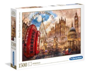 Vintage London (Londoni nosztalgia) - 1500 db-os puzzle (High Quality Collection) - 1. Kép