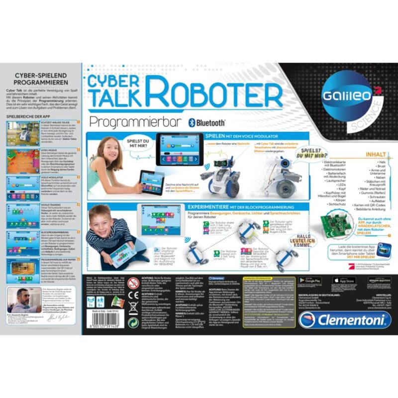Cyber Talk robot – beszélő robot