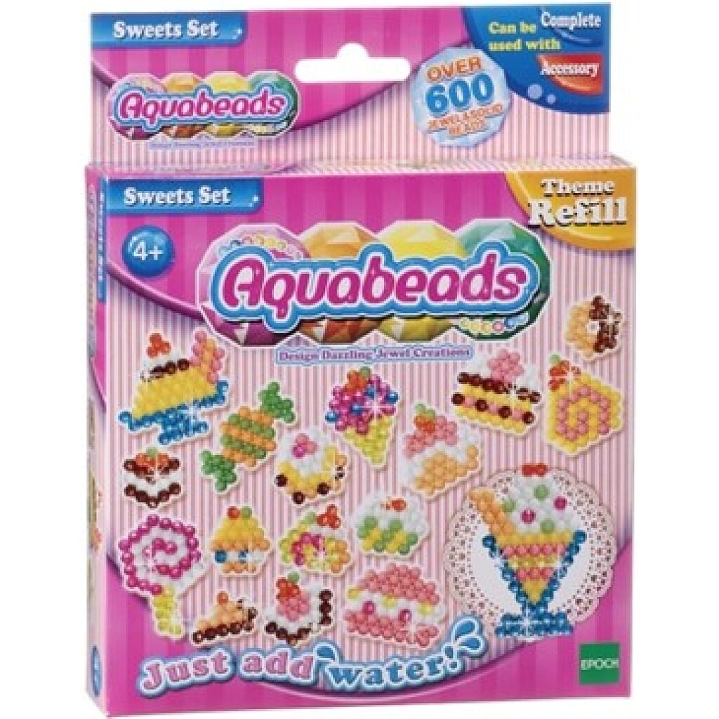 Aqua Beads tematikus utántöltő -édességek - Kép 1