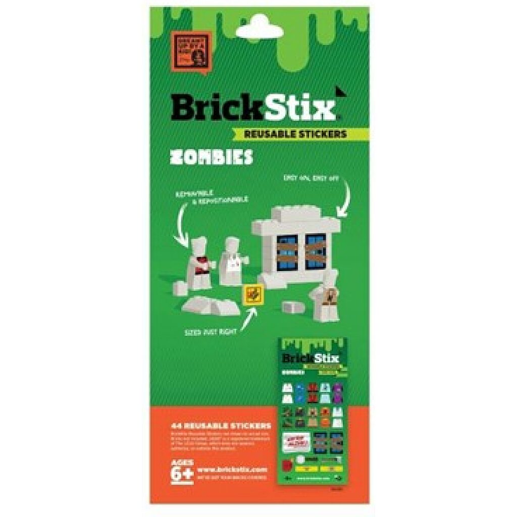 BrickStix matrica - Zombik - Kép 1