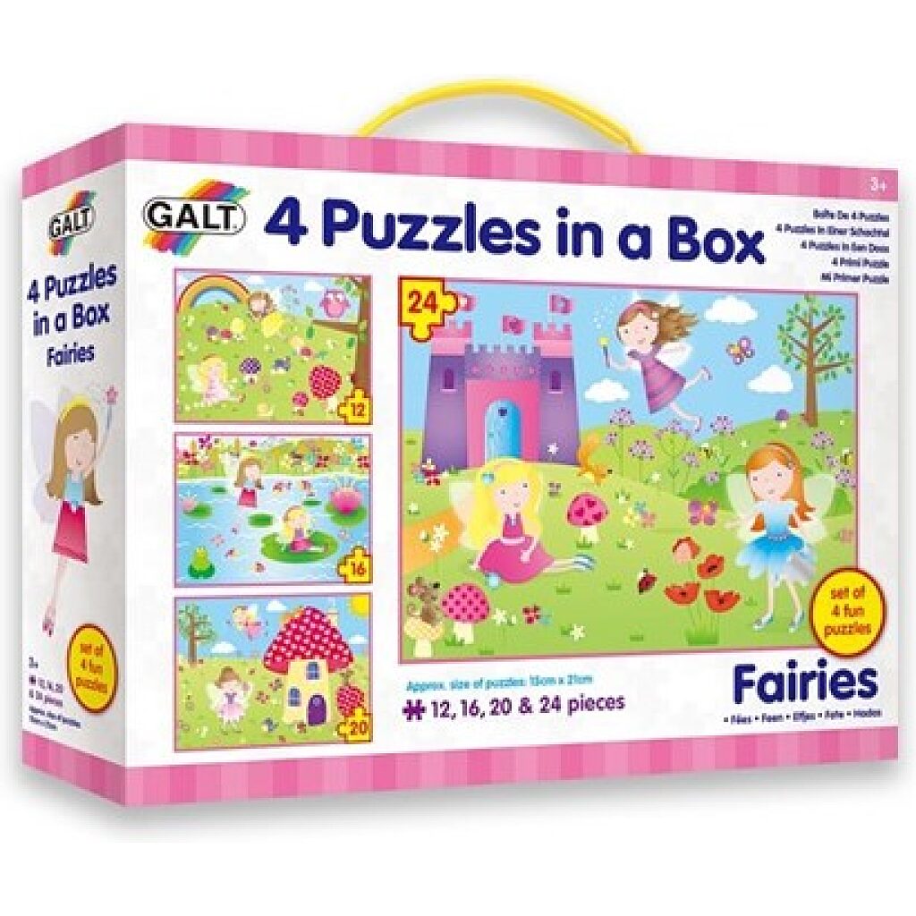 Galt 4 puzzle egy dobozban tündérek - Kép 1