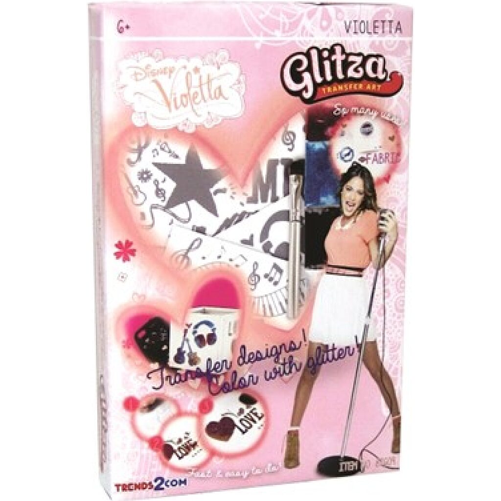 Glitza - VIOLETTA - Transfer Art KIT - Kép 1