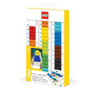 Lego Építhető Vonalzó Figurával - 1. Kép