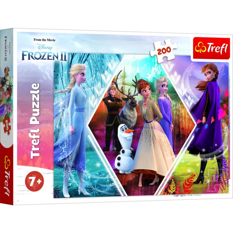 Puzzle 200 Db - Frozen 2.: Nővérek - 1. Kép