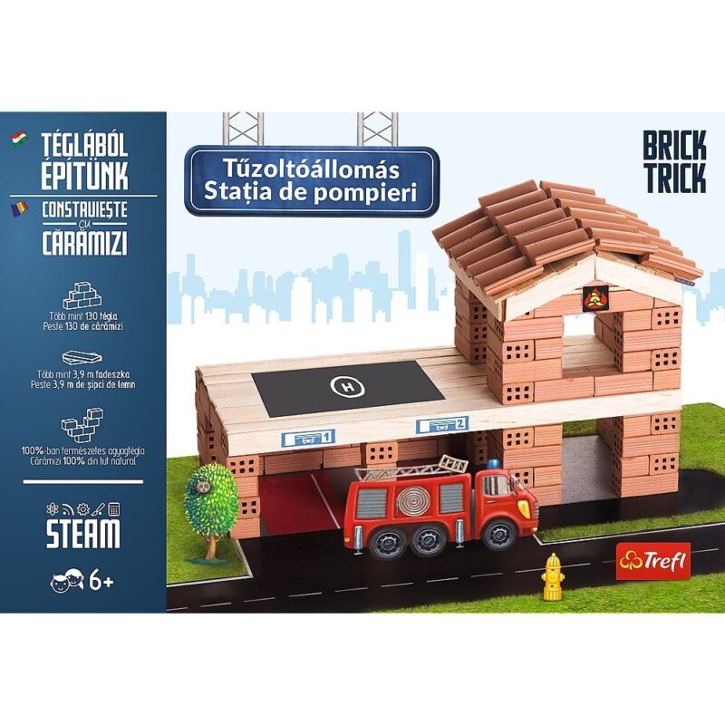 Brick Trick - Tűzoltóállomás L - 1. Kép