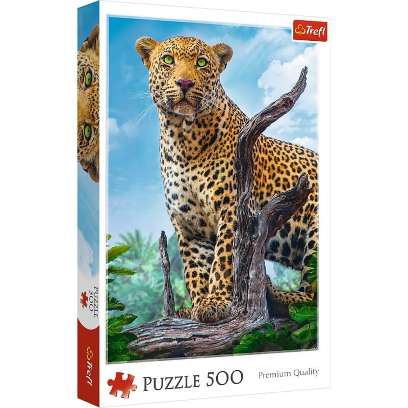 Puzzle 500 Db - Vad Leopárd - 1. Kép