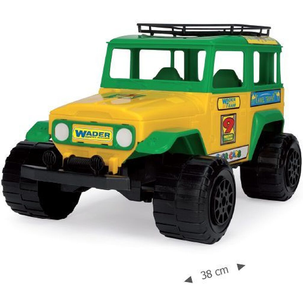 Wader: Color cars Jeep - sárga-zöld - Image 2