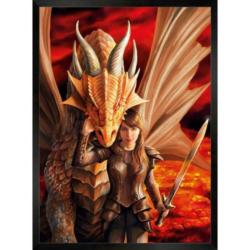 Anne Stokes Collection-Inner Strenght (1000) - 1. Kép
