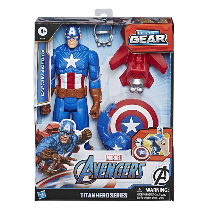 Avengers Titán Hős Amerika Kapitány+Kiegészítő - 1. Kép