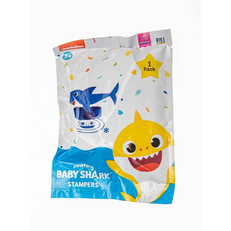 Baby Shark: 1 darabos meglepetés nyomda tasakba - többféle - 1. Kép