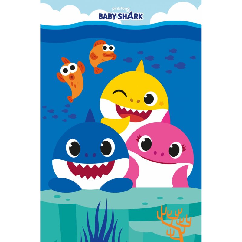 Baby Shark: Polár takaró - 100 x 150 cm - 1. Kép