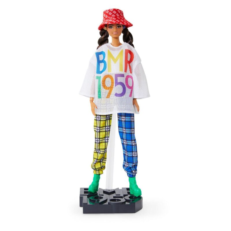 Barbie: 1959 Bmr Divat Baba Csavart Copfokkal - 1. Kép