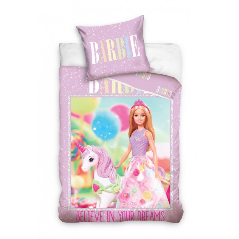 Barbie: Believe in your dreams kétrészes ágyneműhuzat garnitúra - 1. Kép