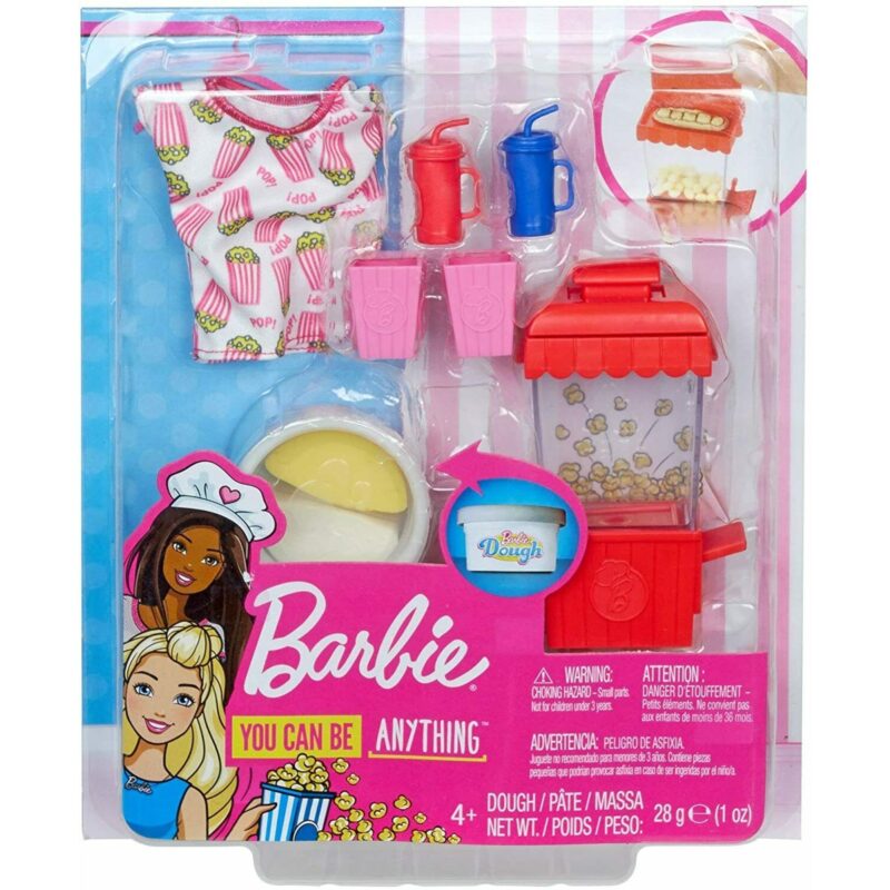 Barbie: Popcorn készítő szett gyurmával - 1. Kép