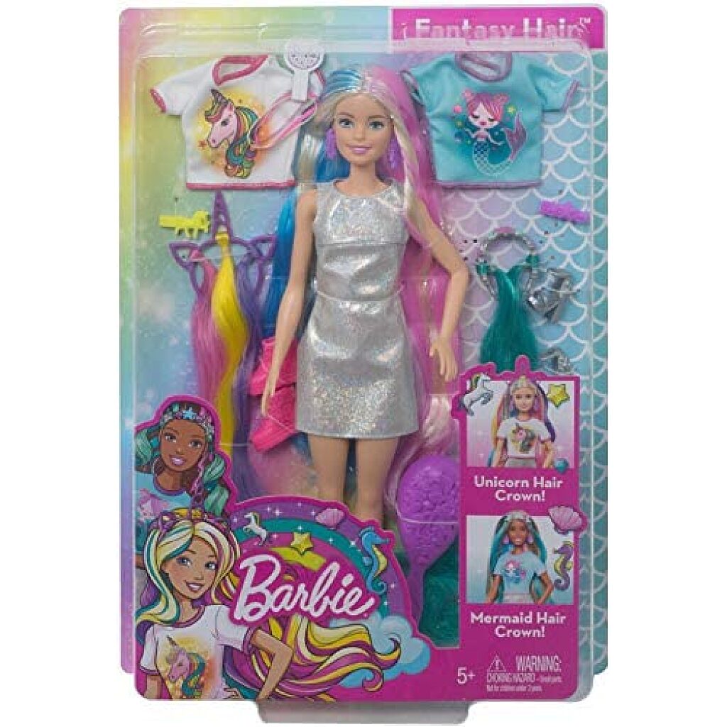 Barbie: Varázslatos Frizurák Kiegészítőkkel - 1. Kép