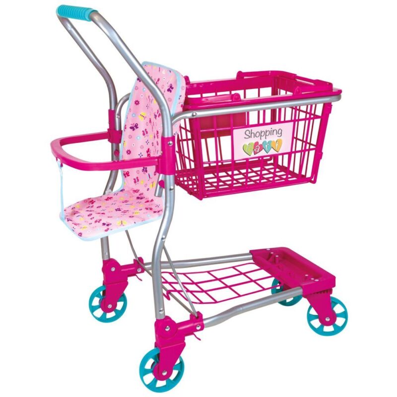 Bevásárlókocsi babaüléssel - 1. Kép