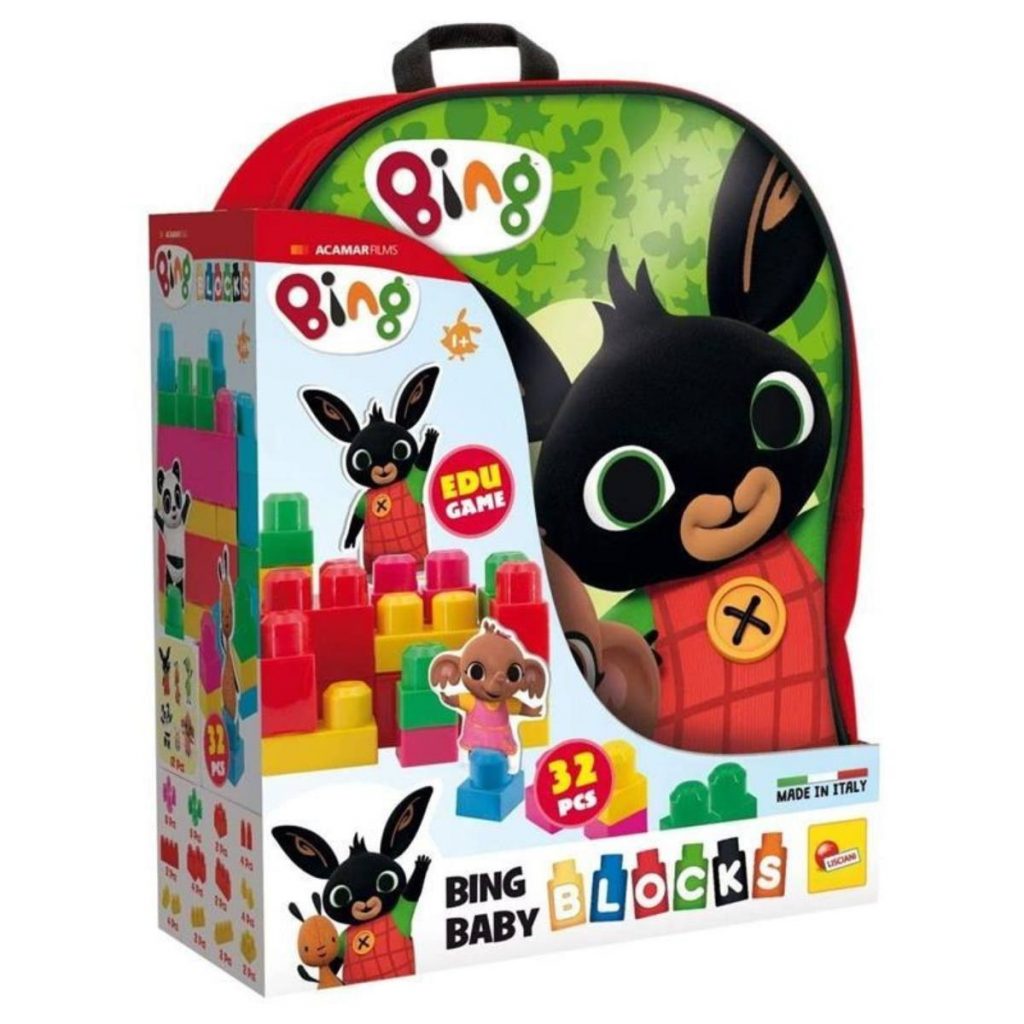 BING Építőkocka piros hátizsákban - 1. Kép