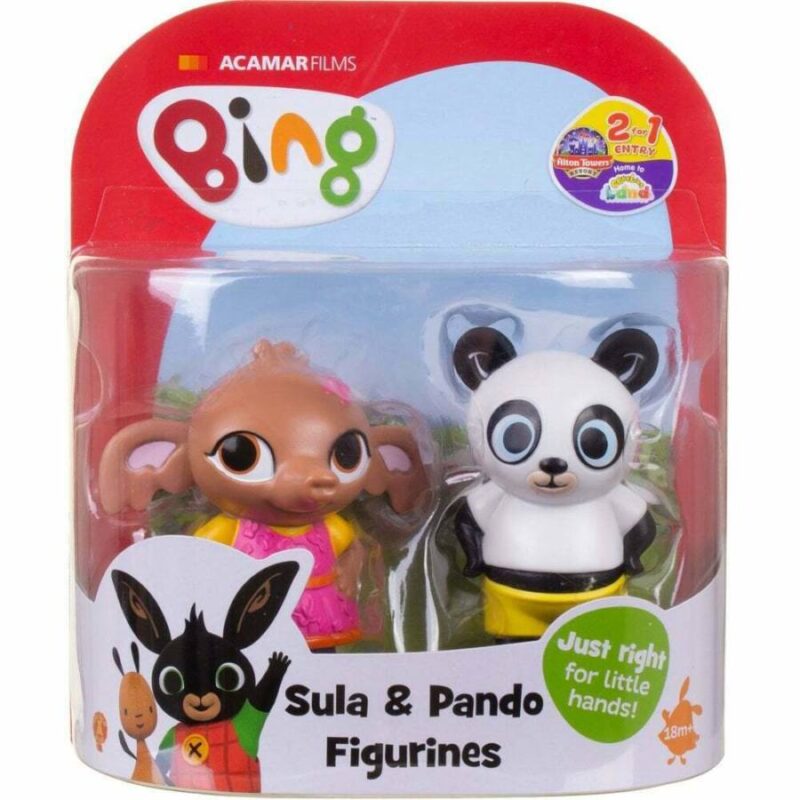 Bing - Sula és Pando 2 darabos játékfigura szett