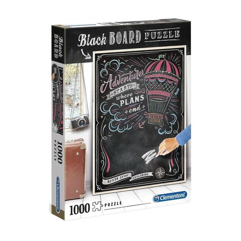 Black Board Puzzle - Travel (1000) - 2. Kép