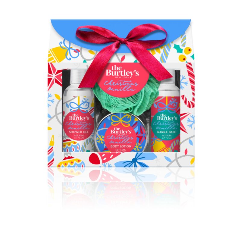 Burtleys Christmas: karácsonyi fürdőszett ajándékcsomag - vanília - 1. Kép