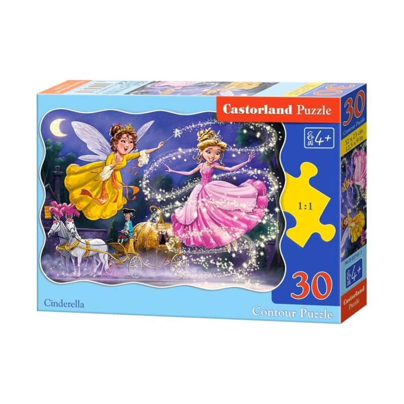 Castorland: Hamupipőke 30 darabos puzzle - 1. Kép