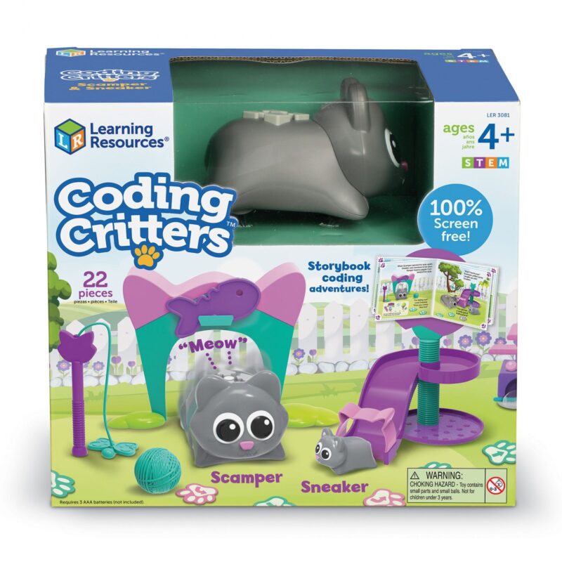 Coding Critters: Tanítható robot cicus - 1. Kép