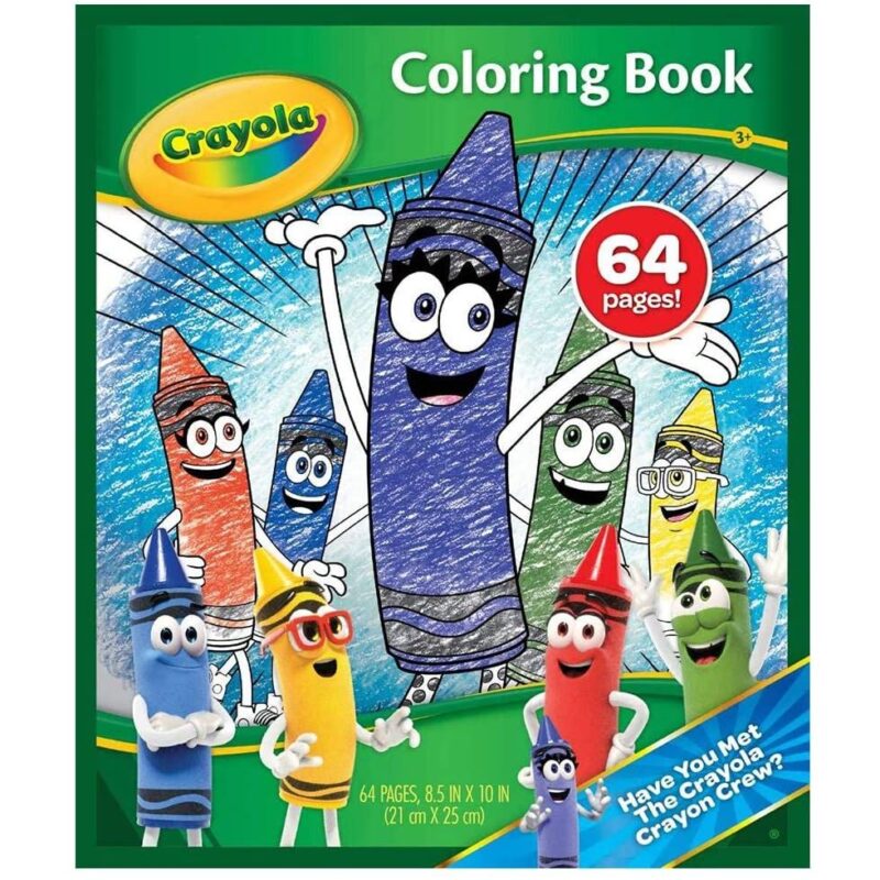 Crayola A4-Es Színező (64 Oldal) - 1. Kép