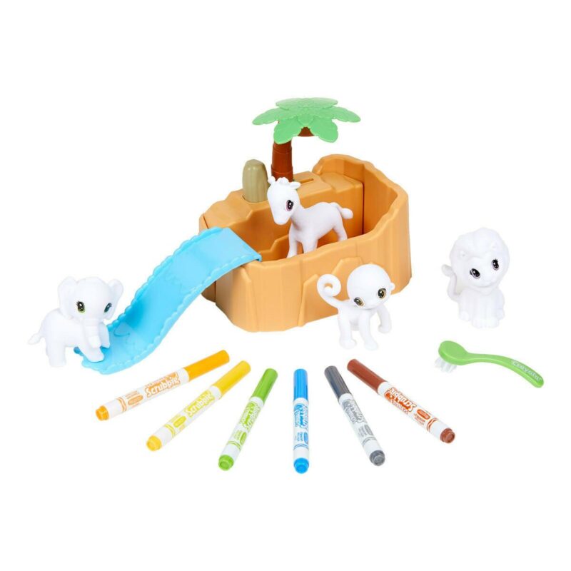 Crayolawashimals Kimosható Állatkák Szafari Készlet - 2. Kép