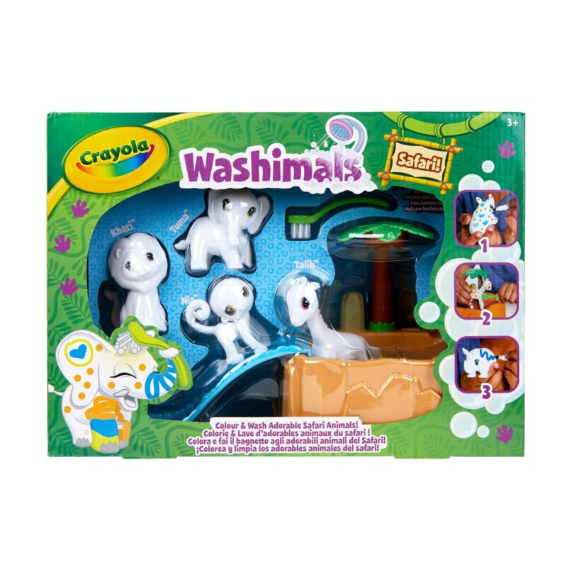 Crayolawashimals Kimosható Állatkák Szafari Készlet - 1. Kép