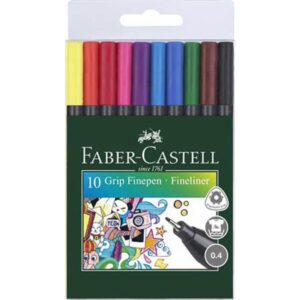 Faber-Castell: Színes tűfilc készlet - 10 db-os - 1. Kép