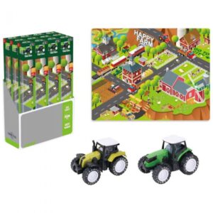 Farm mintájú játszószőnyeg traktorral - kétféle - 1. Kép