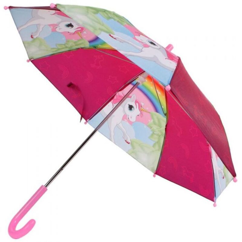 Gyerek esernyő unikornis mintával - 1. Kép