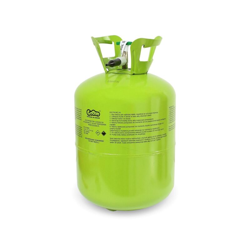 Hélium palack 30 db léggömbhöz - 1. Kép