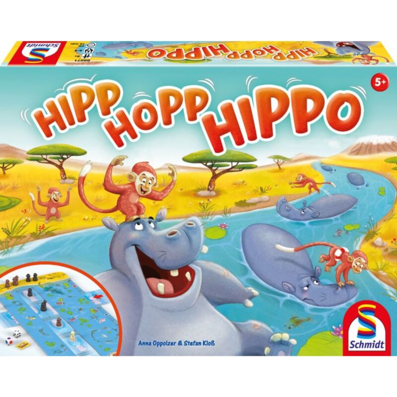 Hipp-Hopp-Hippo társasjáték - 1. Kép